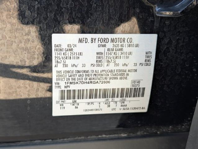 2024 Ford Explorer - $26,040