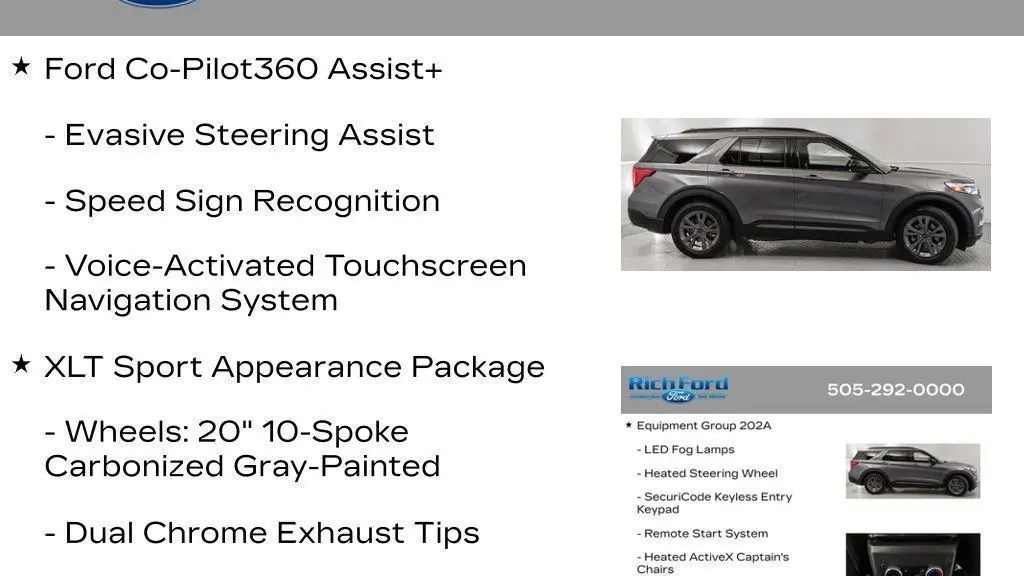 2024 Ford Explorer XLT