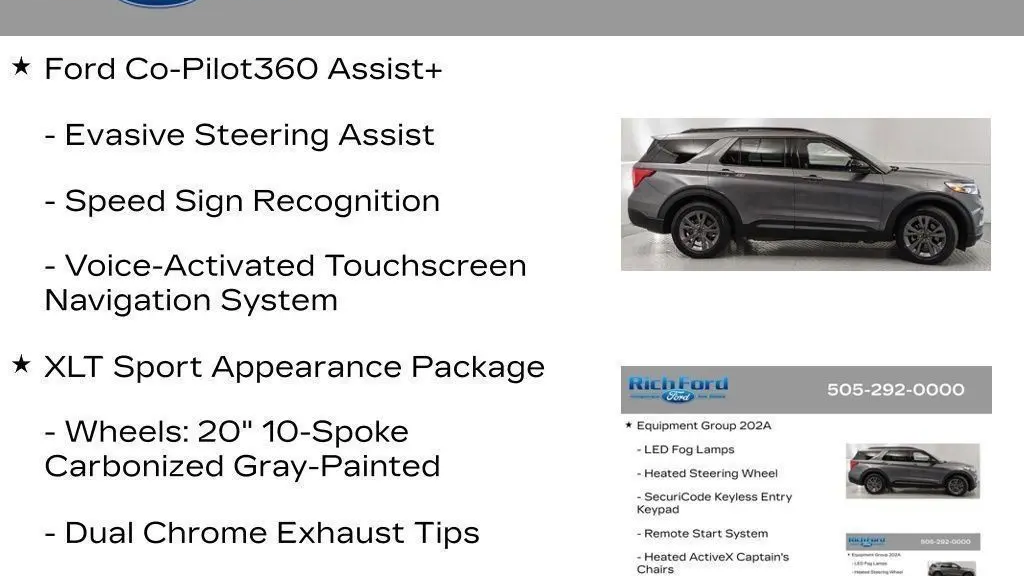 2024 Ford Explorer XLT