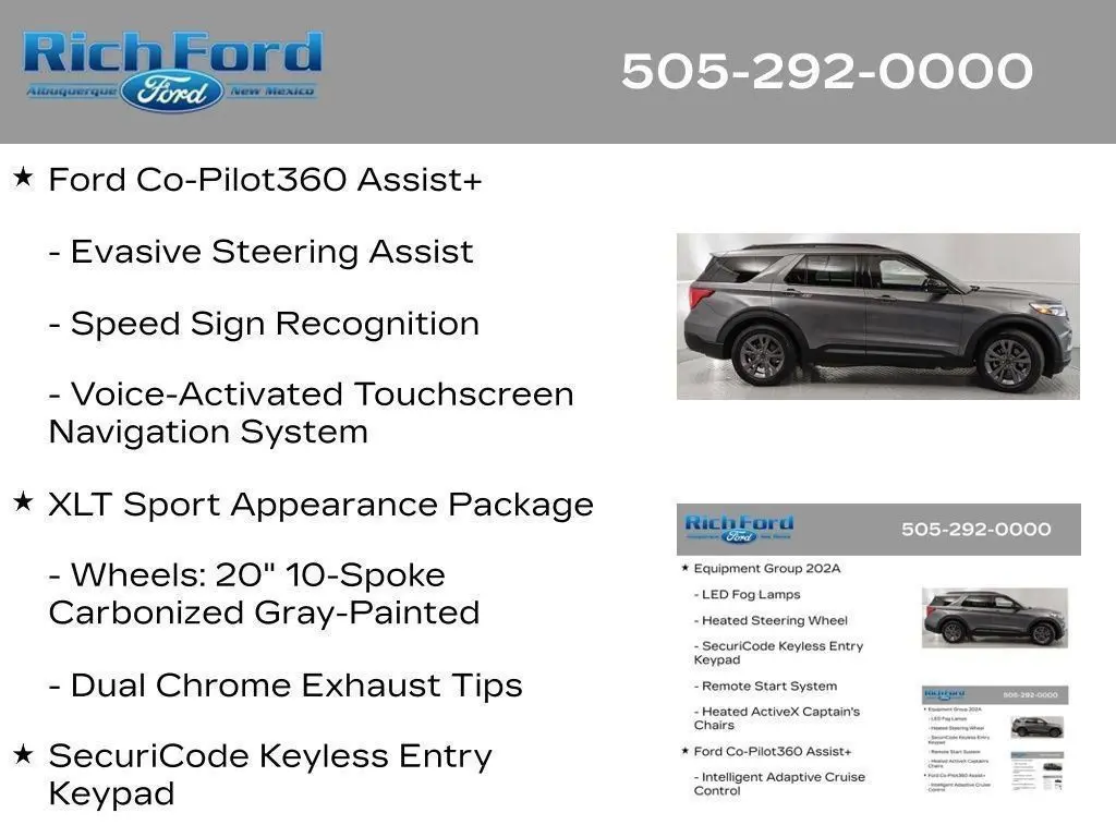 2024 Ford Explorer - $33,732