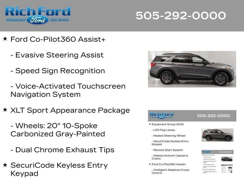 2024 Ford Explorer - $33,732