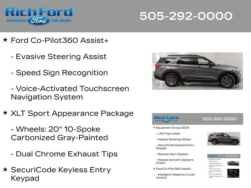 2024 Ford Explorer - $33,732