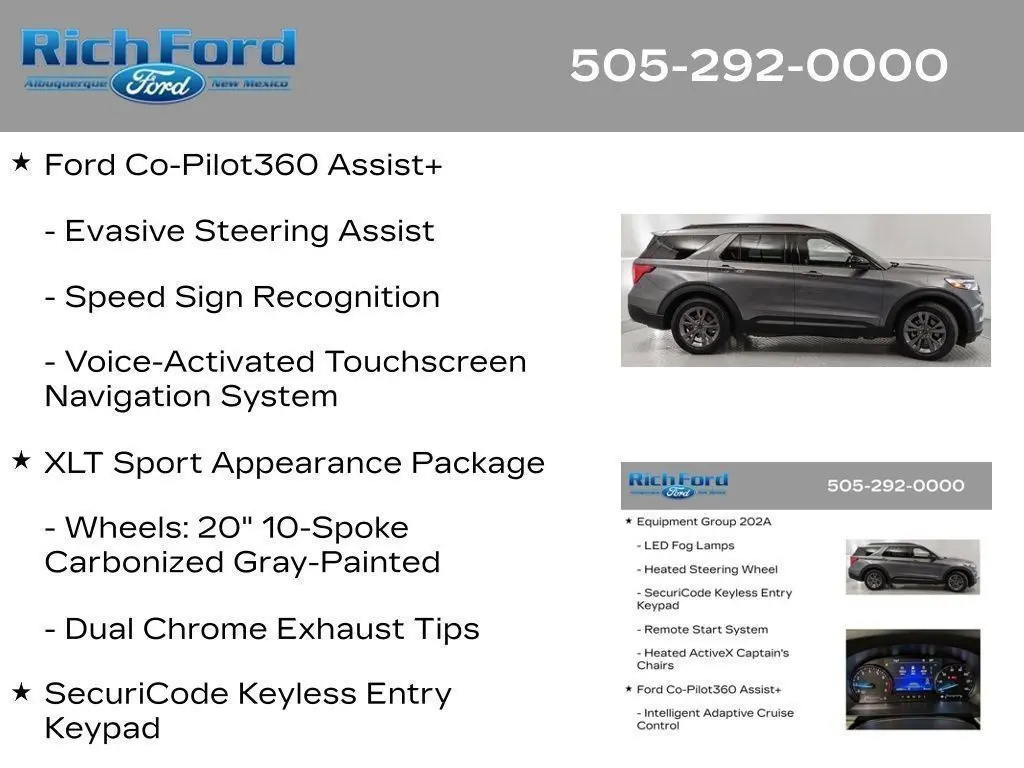 2024 Ford Explorer - $33,732
