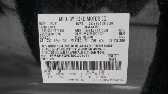 2021 Ford Explorer XLT