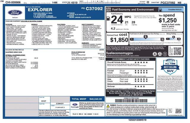 2023 Ford Explorer - $27,785