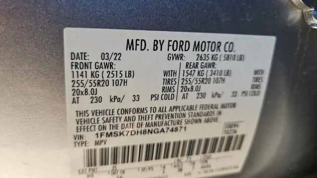 2022 Ford Explorer XLT
