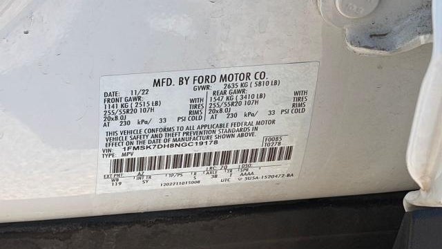 2022 Ford Explorer XLT