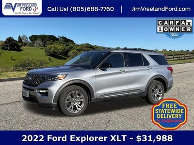 2022 Ford Explorer XLT 4DR SUV
