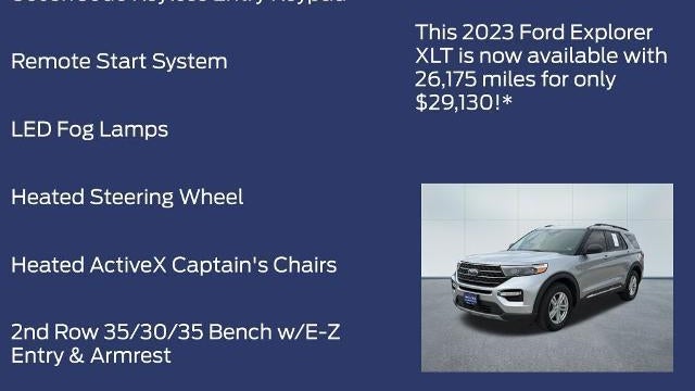 2023 Ford Explorer XLT