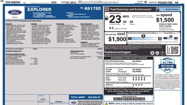 2023 Ford Explorer XLT