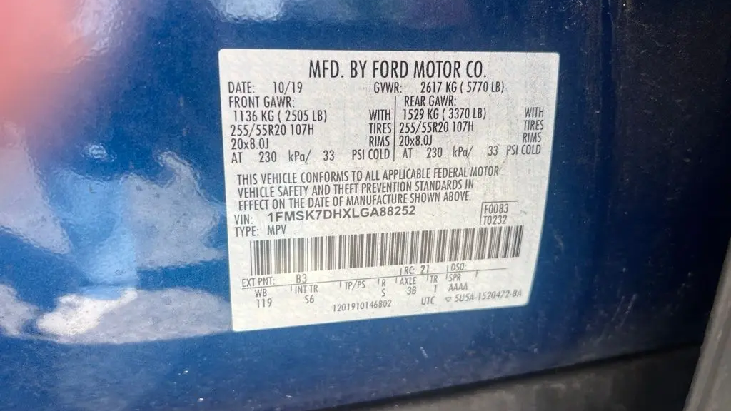2020 Ford Explorer XLT