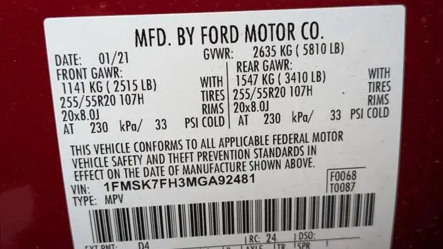 2021 Ford Explorer Limited