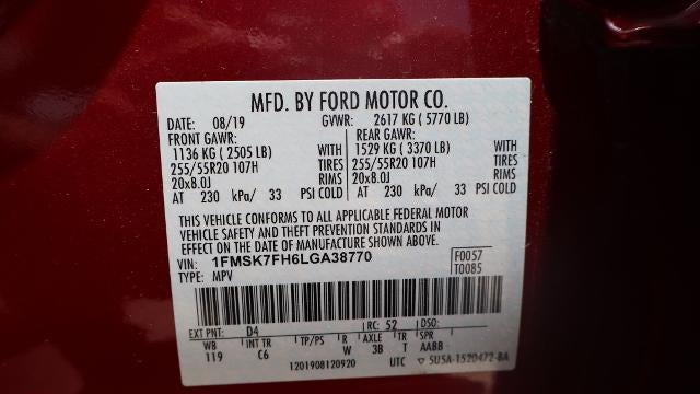 2020 Ford Explorer Limited