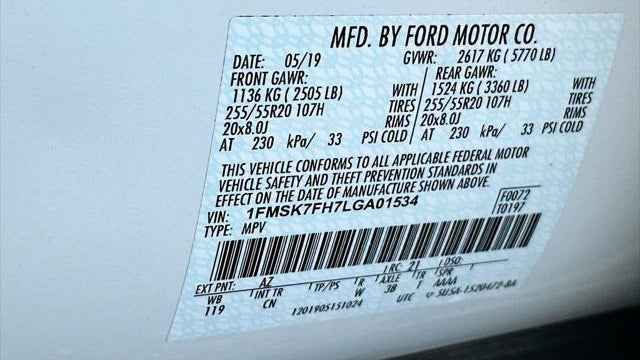 2020 Ford Explorer Limited