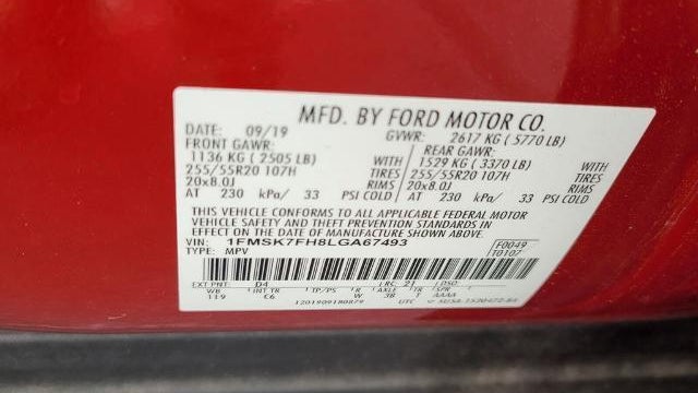 2020 Ford Explorer Limited
