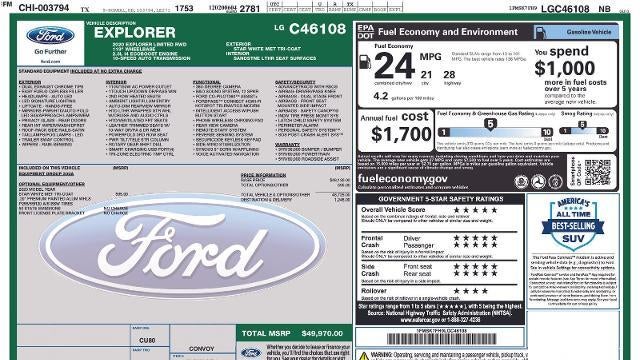 2020 Ford Explorer Limited