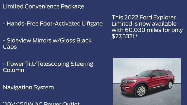 2022 Ford Explorer Limited