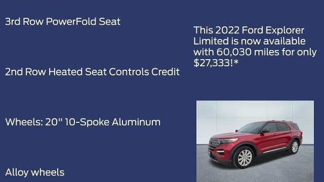 2022 Ford Explorer Limited