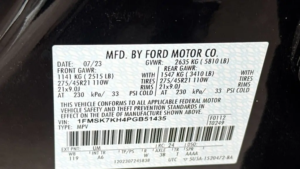 2023 Ford Explorer ST-Line