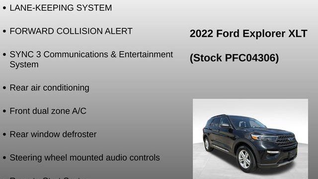 2022 Ford Explorer XLT