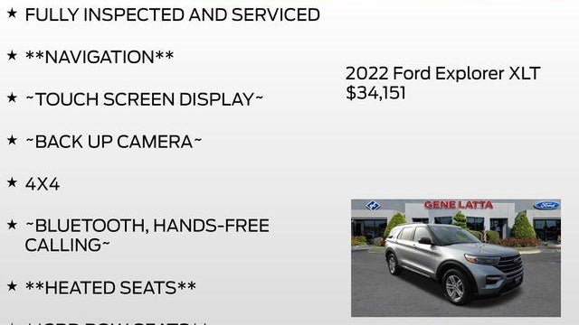 2022 Ford Explorer XLT