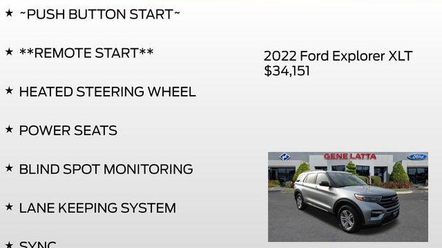 2022 Ford Explorer XLT