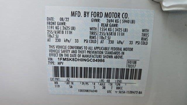 2022 Ford Explorer XLT