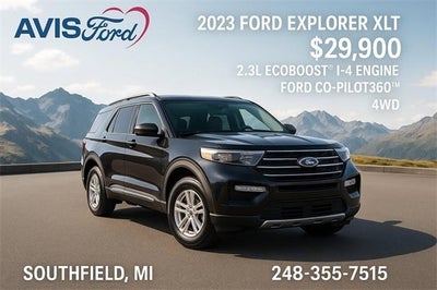 2023 Ford Explorer AWD XLT 4DR SUV
