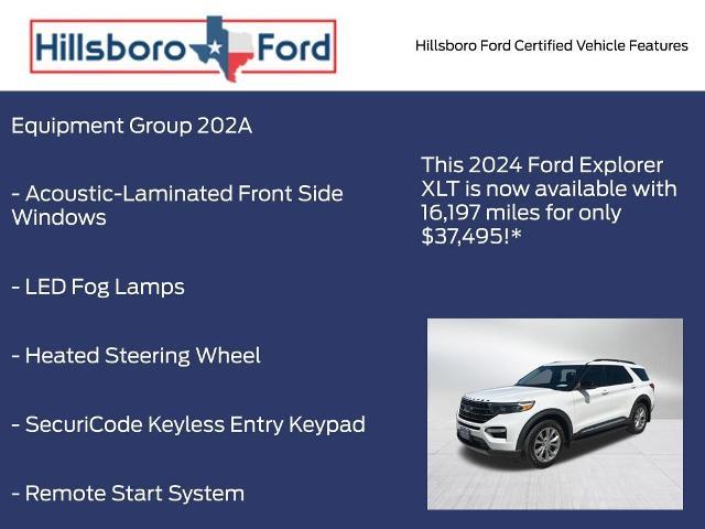 2024 Ford Explorer - $36,723