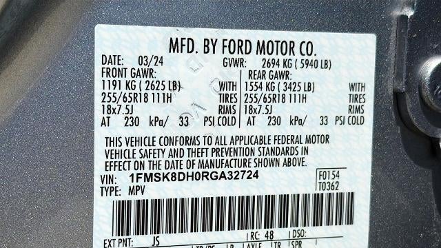 2024 Ford Explorer XLT