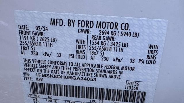 2024 Ford Explorer XLT