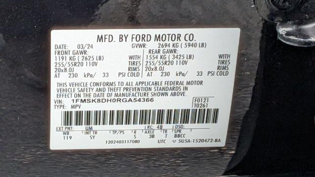 2024 Ford Explorer XLT