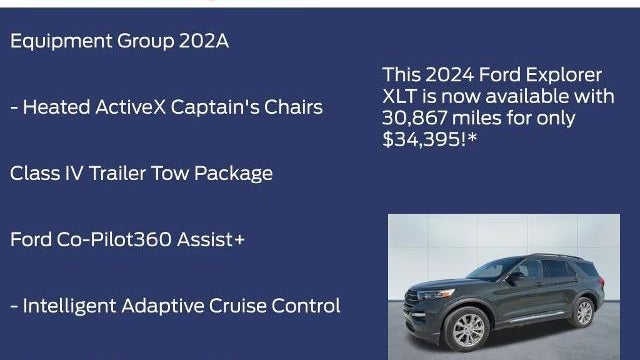 2024 Ford Explorer XLT
