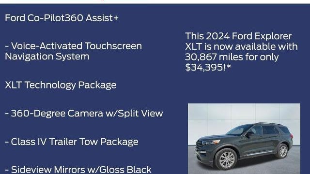 2024 Ford Explorer XLT