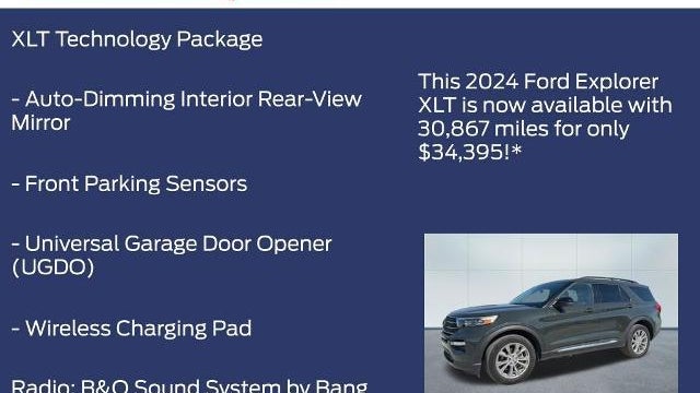 2024 Ford Explorer XLT