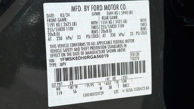 2024 Ford Explorer XLT