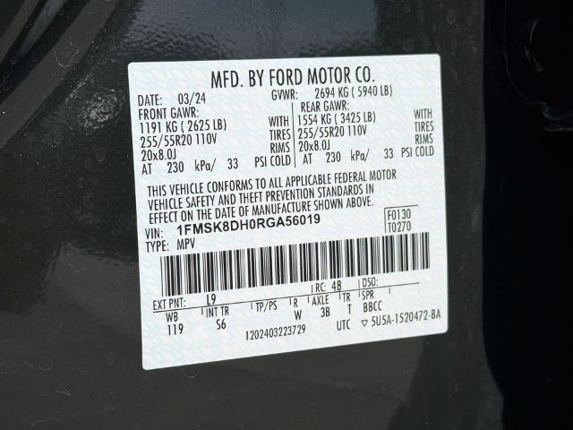 2024 Ford Explorer - $33,784