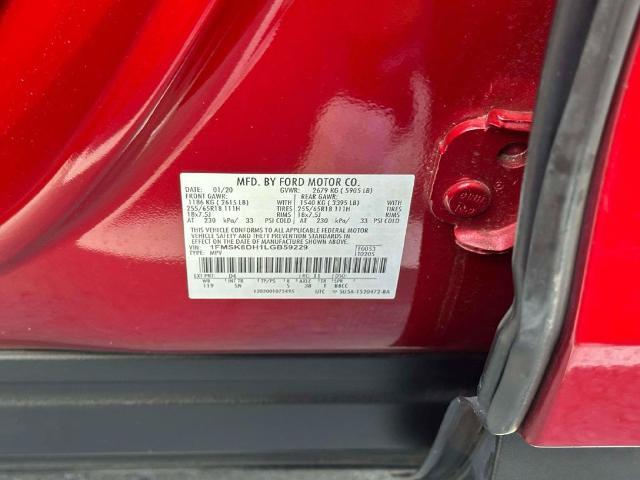2020 Ford Explorer - $19,098