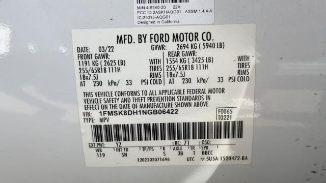 2022 Ford Explorer XLT