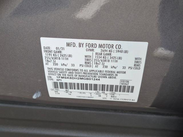 2021 Ford Explorer - $17,150