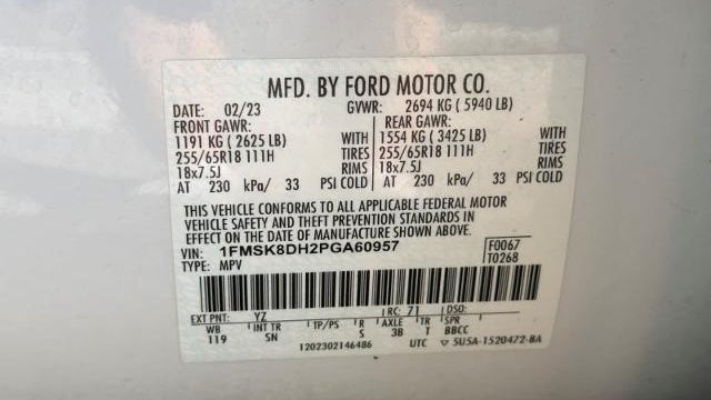 2023 Ford Explorer XLT