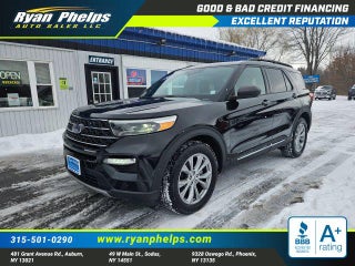 2020 Ford Explorer with Black Exterior