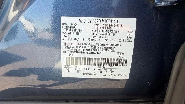 2020 Ford Explorer XLT