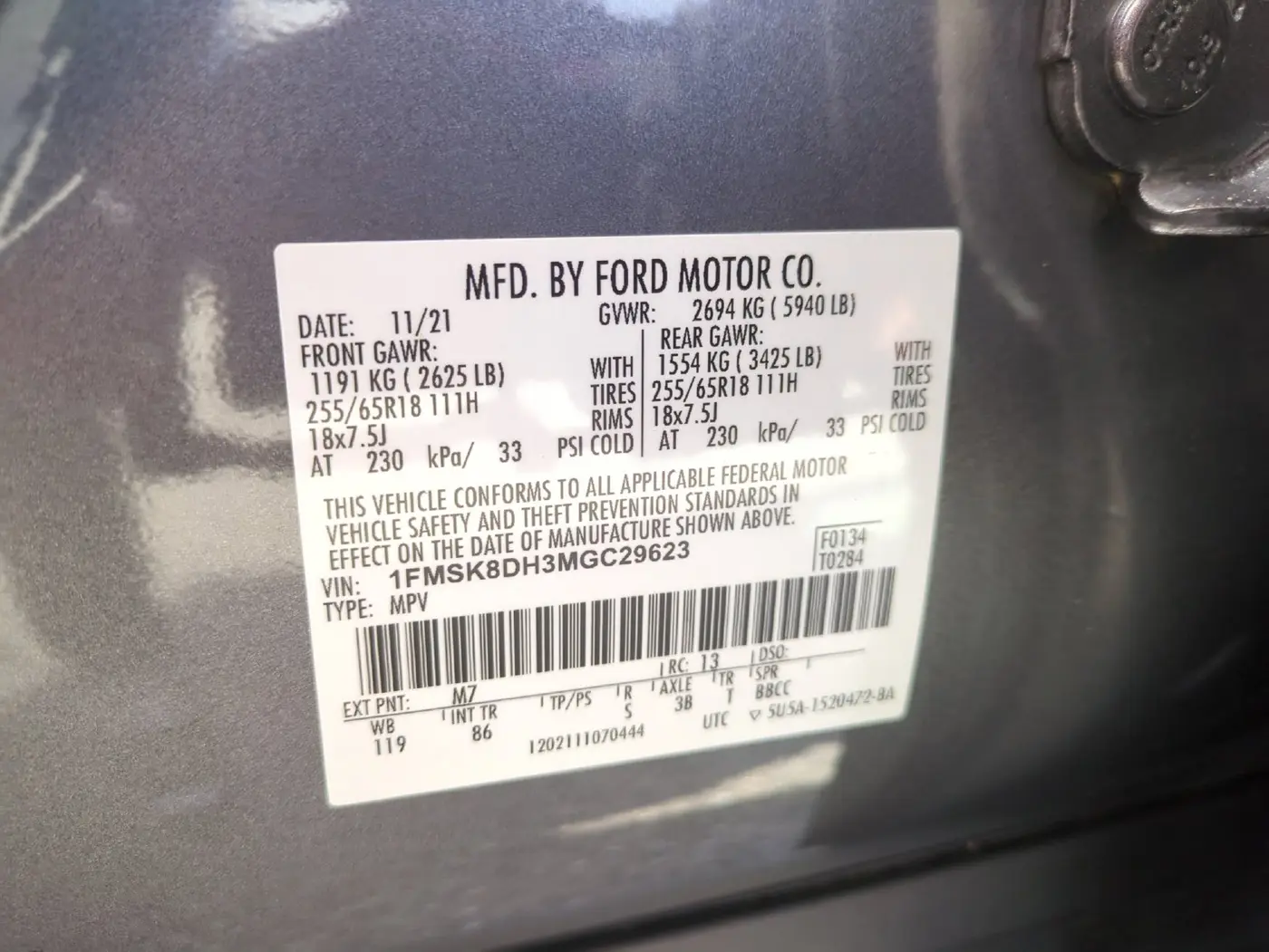 2021 Ford Explorer - $23,290