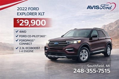 2022 Ford Explorer AWD XLT 4DR SUV