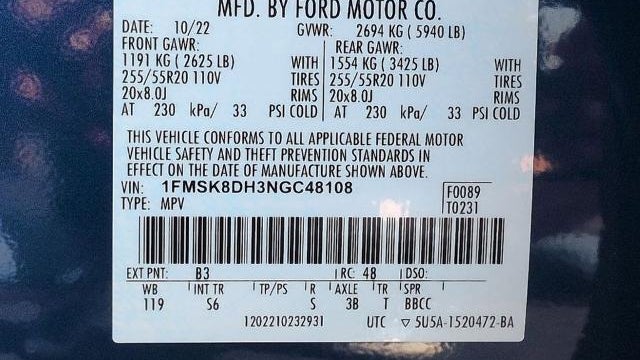 2022 Ford Explorer XLT