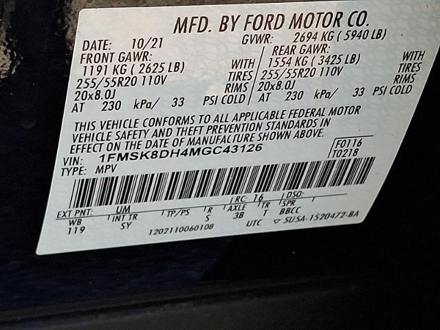 2021 Ford Explorer - $25,000