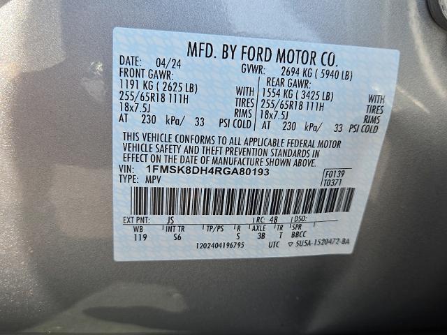 2024 Ford Explorer - $31,995