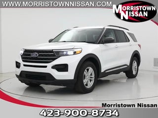 2023 Ford Explorer with Oxford White Exterior