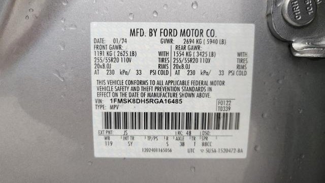 2024 Ford Explorer XLT